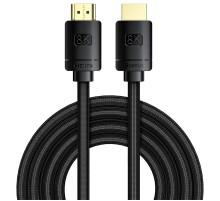 Дата кабель Baseus HDMI High Definition 8KHDMI To 8KHDMI (1m) (CAKGQ-J01) Чорний