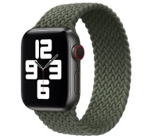 Ремінець Braided Solo Loop (AAA) для Apple Watch 38/40/41/42mm 135mm Зелений Ремінець Braided Solo Loop (AAA) для Apple Watch 38/40/41/42mm 135mm Зелений