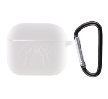 Силіконовий футляр для навушників AirPods 3 Білий / White