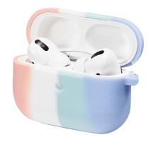 Силіконовий футляр Colorfull для навушників AirPods 3 Рожевий / Бузковий