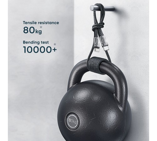 Дата кабель Joyroom S-1230K1 Type-C to Type-C 60W (1.2m) Чорний Дата кабель Joyroom S-1230K1 Type-C to Type-C 60W (1.2m) Чорний