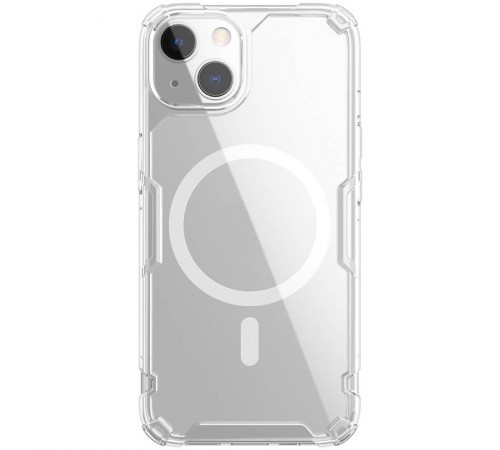 TPU чохол Nillkin Nature Pro Magnetic для Apple iPhone 13 / 14 (6.1") Безбарвний (прозорий)
