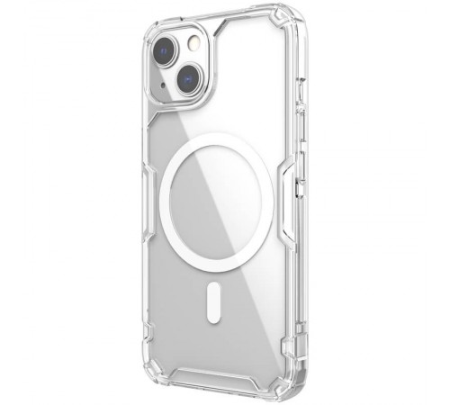 TPU чохол Nillkin Nature Pro Magnetic для Apple iPhone 13 / 14 (6.1") Безбарвний (прозорий)