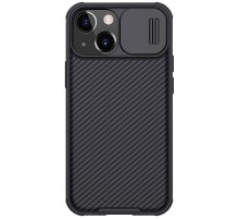 Карбонова накладка Nillkin CamShield Pro Magnetic для Apple iPhone 14/13 (6.1") Black