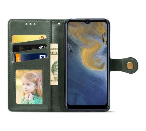 Шкіряний чохол-книжка GETMAN Gallant (PU) для Xiaomi Redmi 5 Plus / Redmi Note 5 (Single Camera) Зелений Шкіряний чохол-книжка GETMAN Gallant (PU) для Xiaomi Redmi 5 Plus / Redmi Note 5 (Single Camera) Зелений