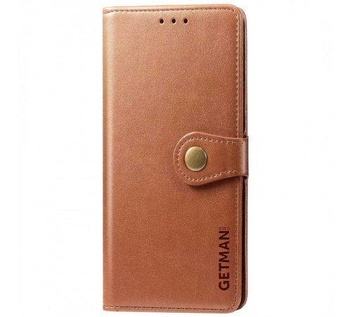 Шкіряний чохол-книжка GETMAN Gallant (PU) для Xiaomi Redmi 5 Plus / Redmi Note 5 (Single Camera) Коричневий Шкіряний чохол-книжка GETMAN Gallant (PU) для Xiaomi Redmi 5 Plus / Redmi Note 5 (Single Camera) Коричневий
