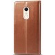 Шкіряний чохол-книжка GETMAN Gallant (PU) для Xiaomi Redmi 5 Plus / Redmi Note 5 (Single Camera) Коричневий
