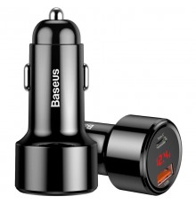 АЗП Baseus Magic Series PPS (PDout/USB 45W/QC/PD/LCD) (CCMLC20C) Чорний