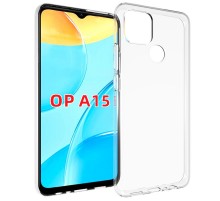 TPU чохол Epic Transparent 1,5mm для Oppo A15s / A15 Безбарвний (прозорий)