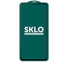 Захисне скло SKLO 5D (тех.пак) для Samsung Galaxy S21 FE Чорний