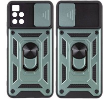 Ударостійкий чохол Camshield Serge Ring для Xiaomi Poco M4 Pro 5G Зелений
