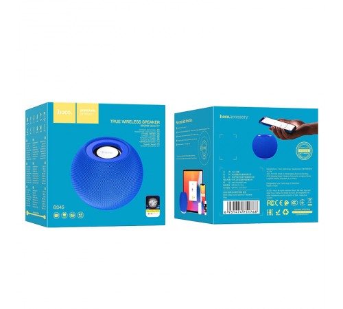 Bluetooth Колонка Hoco BS45 Синій