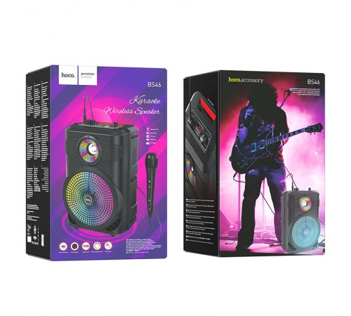 Bluetooth Колонка Hoco BS46 Чорний