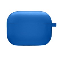 Силіконовий футляр з мікрофіброю для навушників Airpods 3 Синій / Royal blue