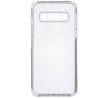 TPU чохол Epic Transparent 1,5mm Full Camera для Samsung Galaxy S10 Безбарвний (прозорий)