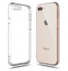 TPU чохол Epic Transparent 1,5mm Full Camera для Apple iPhone 7 plus / 8 plus (5.5") Безбарвний (прозорий)