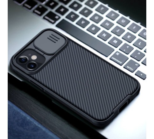 Карбонова накладка Nillkin CamShield Pro для Apple iPhone 11 (6.1") Black Карбонова накладка Nillkin CamShield Pro для Apple iPhone 11 (6.1") Black
