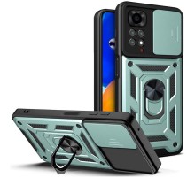 Ударостійкий чохол Camshield Serge Ring для Xiaomi Redmi Note 11 (Global) / Note 11S Зелений