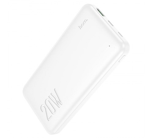 Портативний ЗП Power Bank Hoco J87 Tacker PD20W+QC3.0 10000 mAh Білий Портативний ЗП Power Bank Hoco J87 Tacker PD20W+QC3.0 10000 mAh Білий