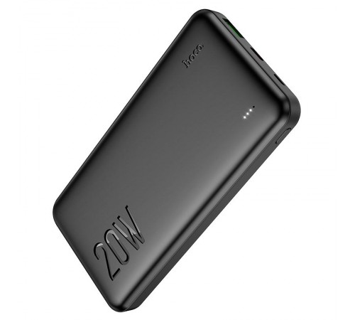 Портативний ЗП Power Bank Hoco J87 Tacker PD20W+QC3.0 10000 mAh Чорний Портативний ЗП Power Bank Hoco J87 Tacker PD20W+QC3.0 10000 mAh Чорний