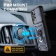 Ударостійкий чохол Camshield Serge Ring для Samsung Galaxy A13 4G Синій