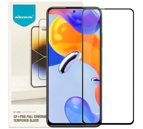 Захисне скло Nillkin (CP+PRO) для Xiaomi Redmi Note 11 Pro 4G/5G / 11E Pro / 12 Pro 4G Чорний