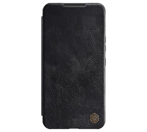Шкіряний чохол-книжка Nillkin Qin Pro Camshield для Samsung Galaxy S22+ Чорний