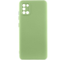 Чохол Silicone Cover Lakshmi Full Camera (A) для Samsung Galaxy A31 Зелений / Pistachio