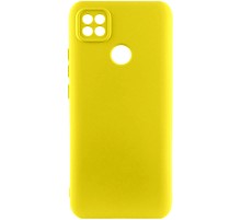 Чохол Silicone Cover Lakshmi Full Camera (A) для Xiaomi Redmi 9C Жовтий / Flash
