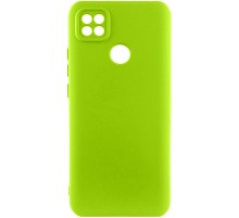 Чохол Silicone Cover Lakshmi Full Camera (A) для Xiaomi Redmi 9C Салатовий / Neon Green