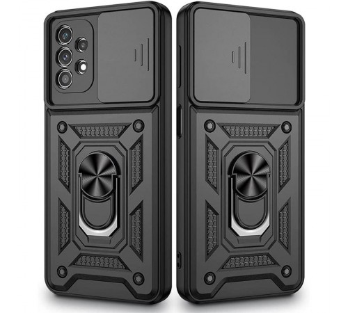 Ударостійкий чохол Camshield Serge Ring для Samsung Galaxy A33 5G Чорний Ударостійкий чохол Camshield Serge Ring для Samsung Galaxy A33 5G Чорний