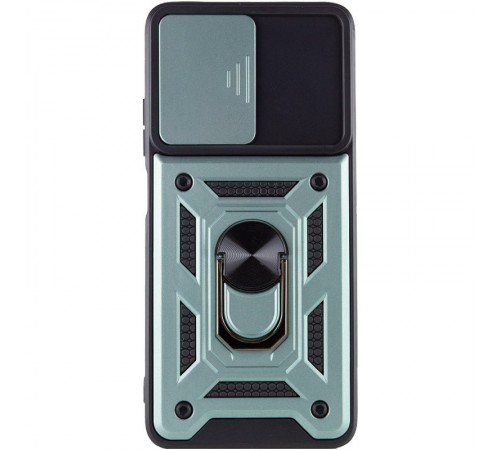 Ударостійкий чохол Camshield Serge Ring для Samsung Galaxy M23 5G / M13 4G Зелений Ударостійкий чохол Camshield Serge Ring для Samsung Galaxy M23 5G / M13 4G Зелений