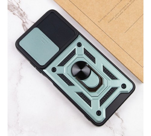 Ударостійкий чохол Camshield Serge Ring для Samsung Galaxy M23 5G / M13 4G Зелений Ударостійкий чохол Camshield Serge Ring для Samsung Galaxy M23 5G / M13 4G Зелений