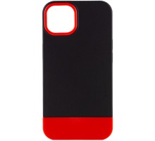 Чохол TPU+PC Bichromatic для Apple iPhone 13 (6.1") Black / Red
