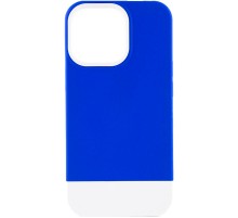 Чохол TPU+PC Bichromatic для Apple iPhone 13 Pro (6.1") Navy Blue / White
