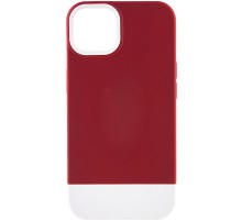Чохол TPU+PC Bichromatic для Apple iPhone 11 (6.1") Wine / White