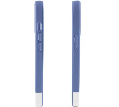 Чохол TPU+PC Bichromatic для Apple iPhone 12 Pro / 12 (6.1") Blue / White Чохол TPU+PC Bichromatic для Apple iPhone 12 Pro / 12 (6.1") Blue / White