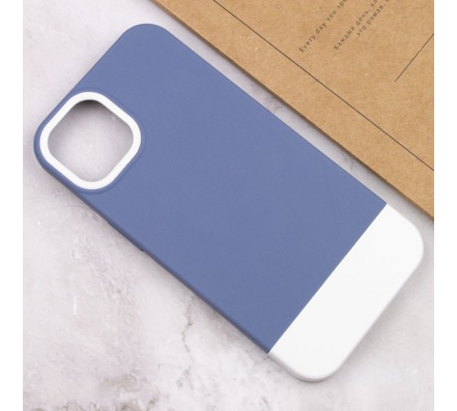 Чохол TPU+PC Bichromatic для Apple iPhone 12 Pro / 12 (6.1") Blue / White Чохол TPU+PC Bichromatic для Apple iPhone 12 Pro / 12 (6.1") Blue / White