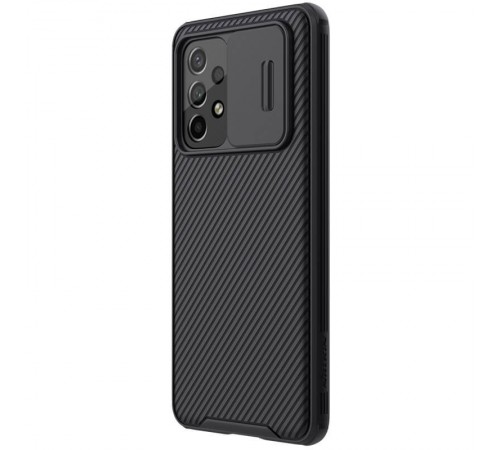 Карбонова накладка Nillkin CamShield Pro для Samsung Galaxy A73 5G Black