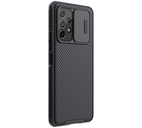 Карбонова накладка Nillkin CamShield Pro для Samsung Galaxy A73 5G Black