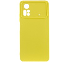 Чохол Silicone Cover Lakshmi Full Camera (A) для Xiaomi Poco X4 Pro 5G Жовтий / Flash