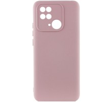 Чохол Silicone Cover Lakshmi Full Camera (A) для Xiaomi Redmi 10C Рожевий / Pink Sand