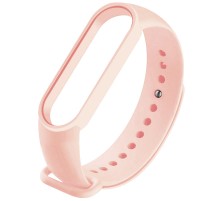 Силіконовий ремінець для Xiaomi Mi Band 7 Рожевий / Chalk Pink