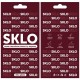 Захисне скло SKLO 3D для Oppo Reno 7 4G / 7 Lite 5G / 8 4G / 8 Lite Чорний