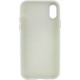 TPU чохол Bonbon Metal Style для Apple iPhone XS Max (6.5") Білий / White