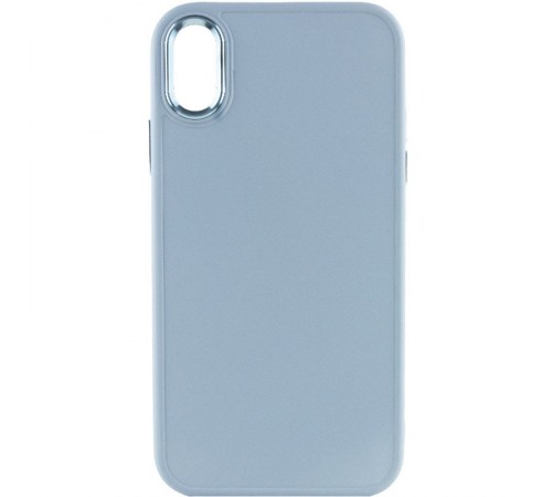 TPU чохол Bonbon Metal Style для Apple iPhone XS Max (6.5") Блакитний / Mist blue TPU чохол Bonbon Metal Style для Apple iPhone XS Max (6.5") Блакитний / Mist blue