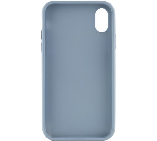 TPU чохол Bonbon Metal Style для Apple iPhone XS Max (6.5") Блакитний / Mist blue TPU чохол Bonbon Metal Style для Apple iPhone XS Max (6.5") Блакитний / Mist blue