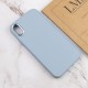 TPU чохол Bonbon Metal Style для Apple iPhone XS Max (6.5") Блакитний / Mist blue