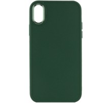 TPU чохол Bonbon Metal Style для Apple iPhone XS Max (6.5") Зелений / Army green