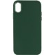 TPU чохол Bonbon Metal Style для Apple iPhone XS Max (6.5") Зелений / Army green